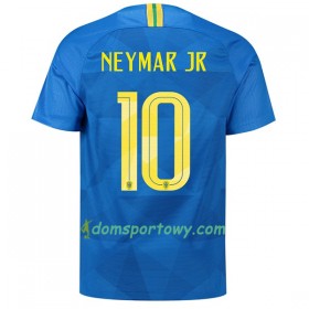 Koszulka Brazylia Neymar Jr 10 Wyjazdowe Koszulki Piłkarskie Mistrzostwa Świata 2018
